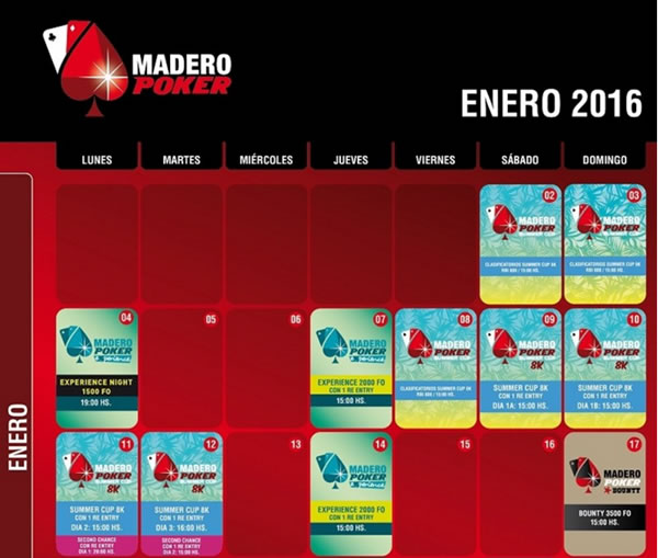 Casino puerto madero poker calendario