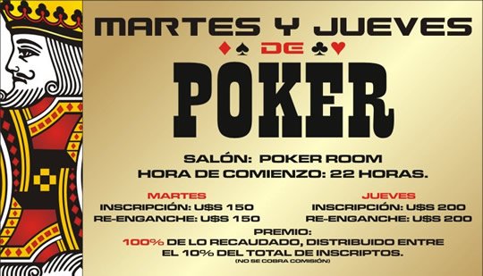 MAR-JUE DE POKER Conrad news